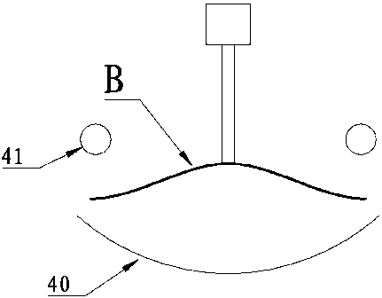 Pulse gas explosion type municipal wastewater and garbage disposal device with tail heat utilization function and slag extractor