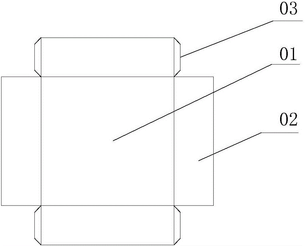 Automatic folding and forming device for opened carton