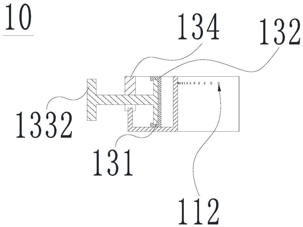 Cleaning device, panel structure and air conditioner