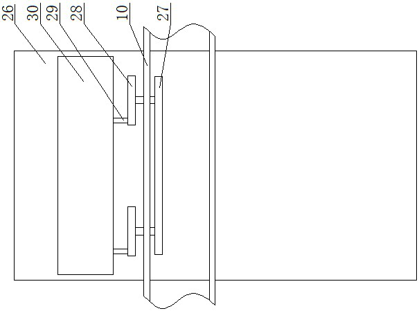 Novel logistics electronic information collecting device