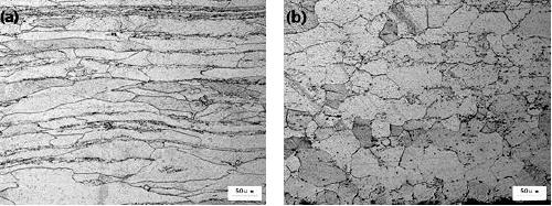 Two-phase region heat treatment process for ferritic stainless steel hot rolled strip