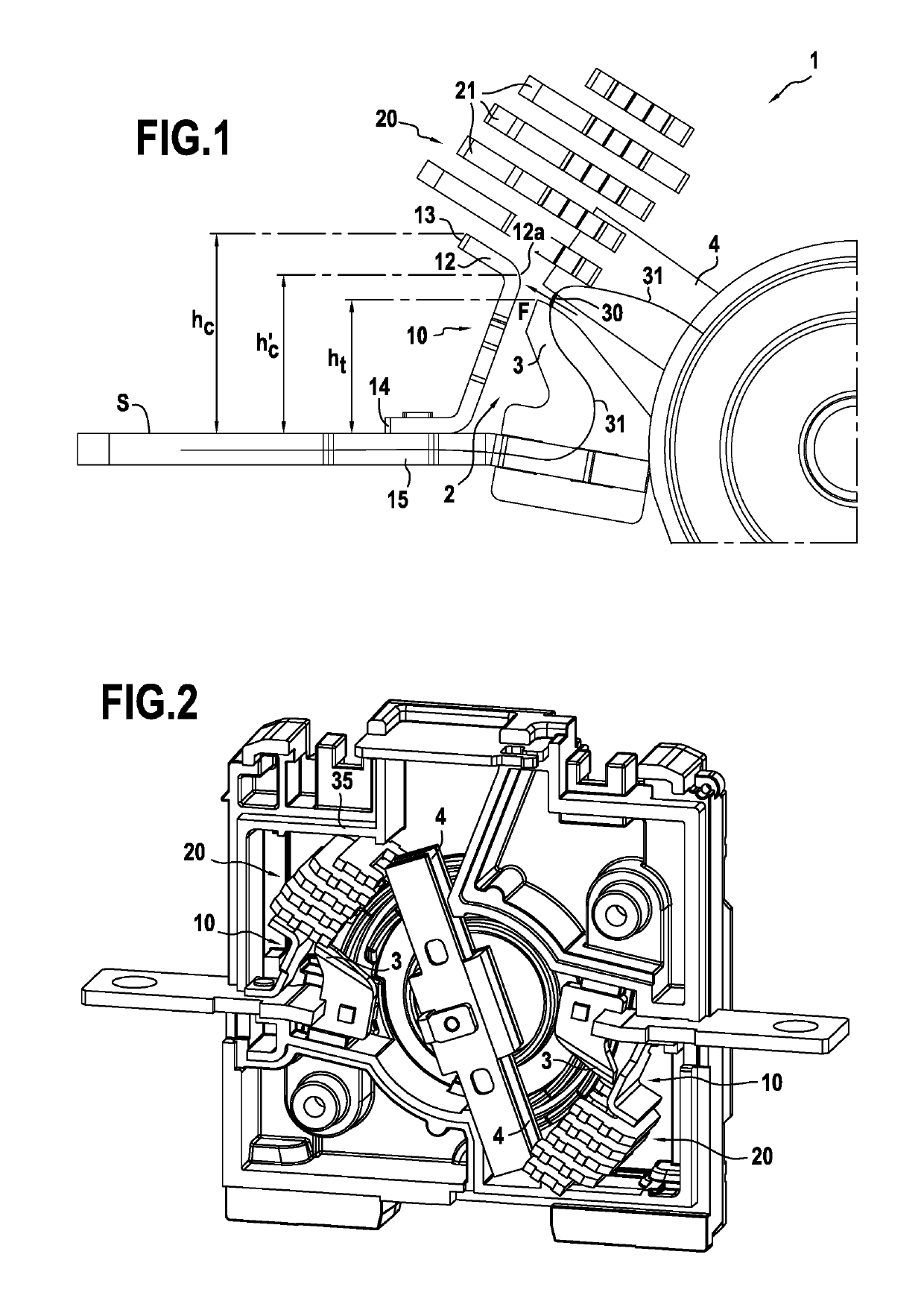 Electric arc-control device