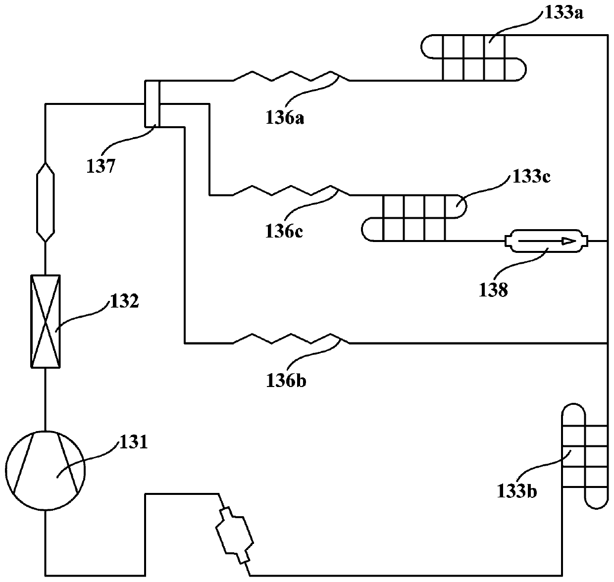 Refrigerating and freezing device