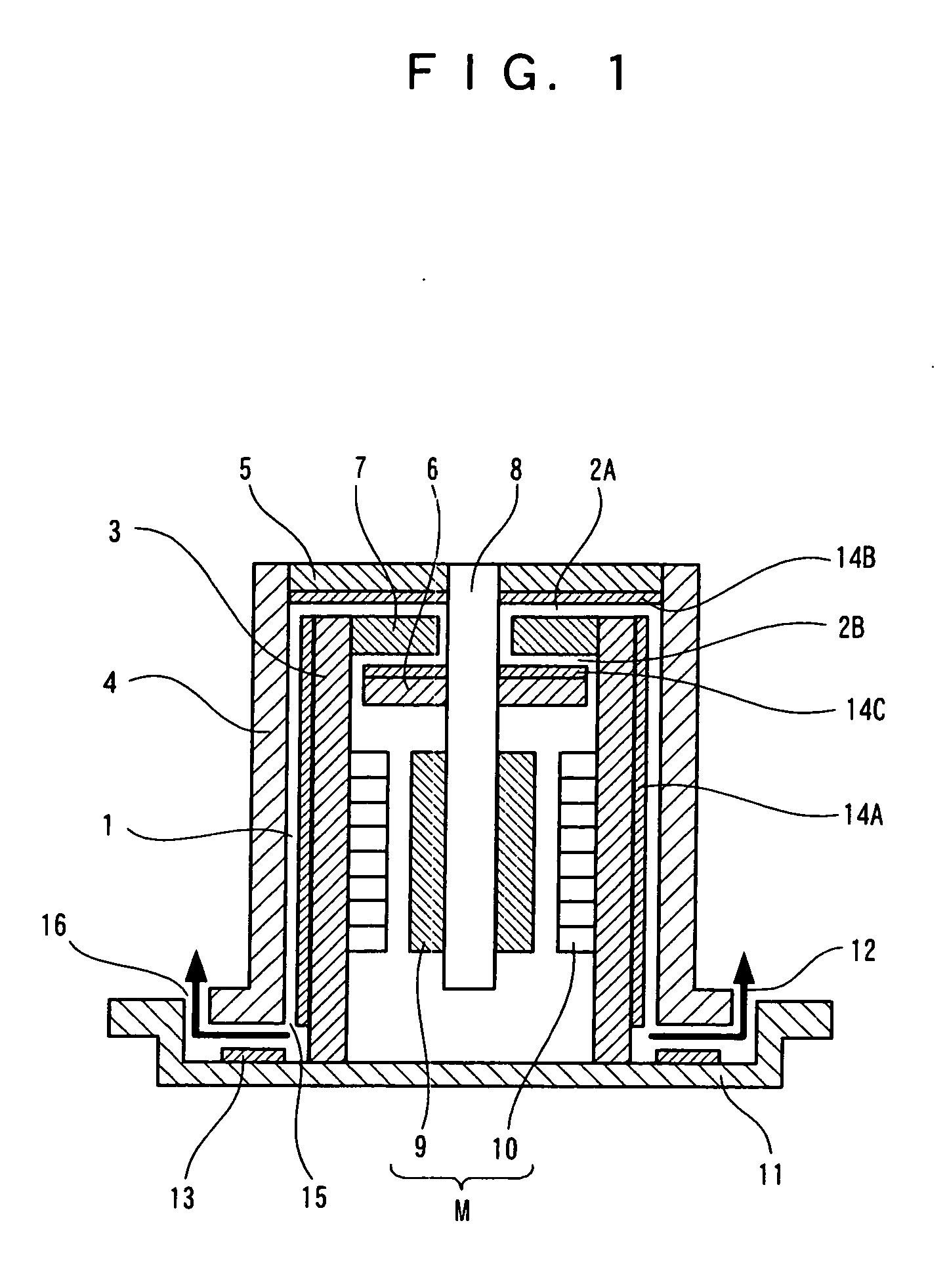 Dynamic pressure bearing motor