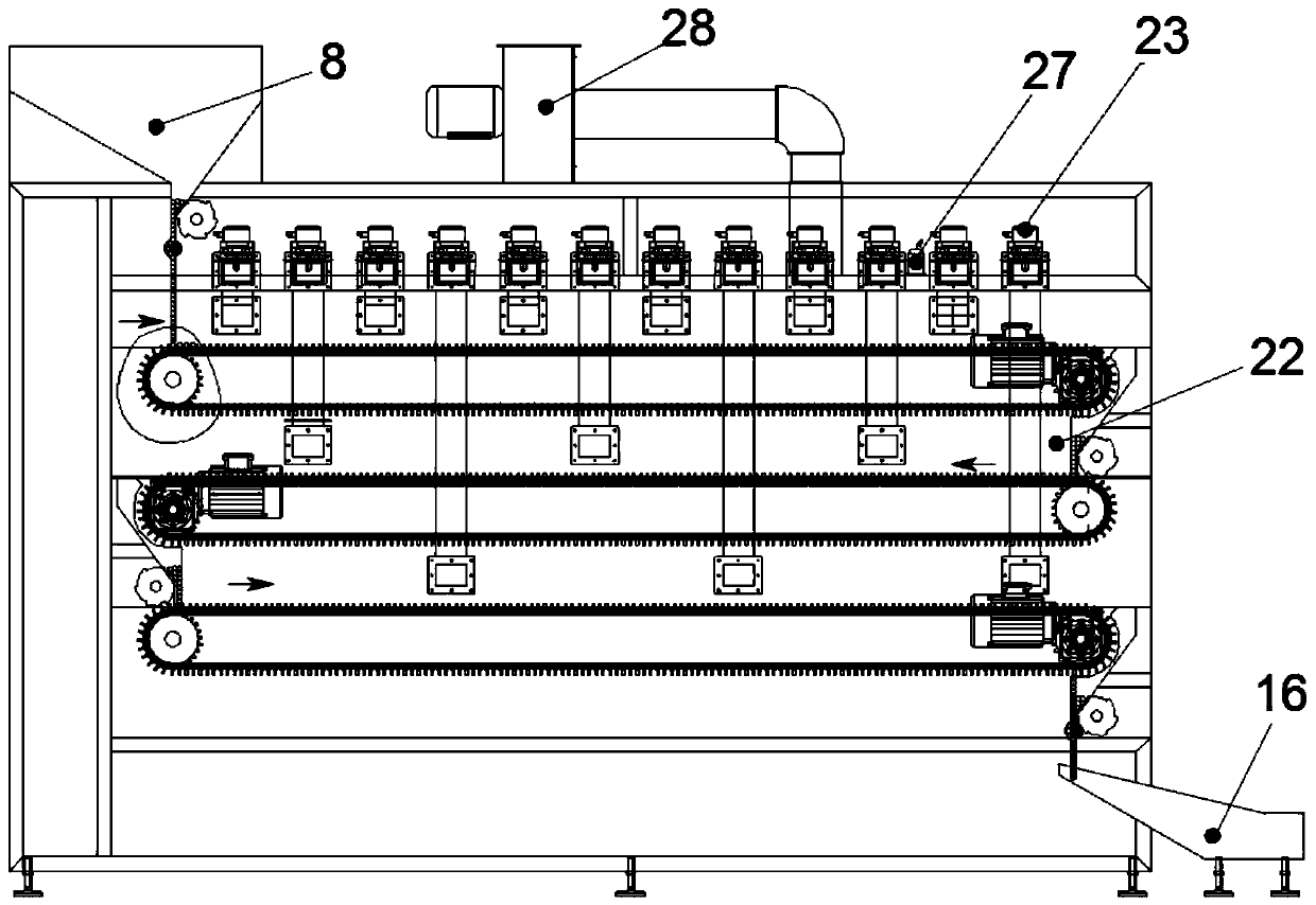 Continuous microwave paper straw rolling drying and sterilizing equipment and working method thereof