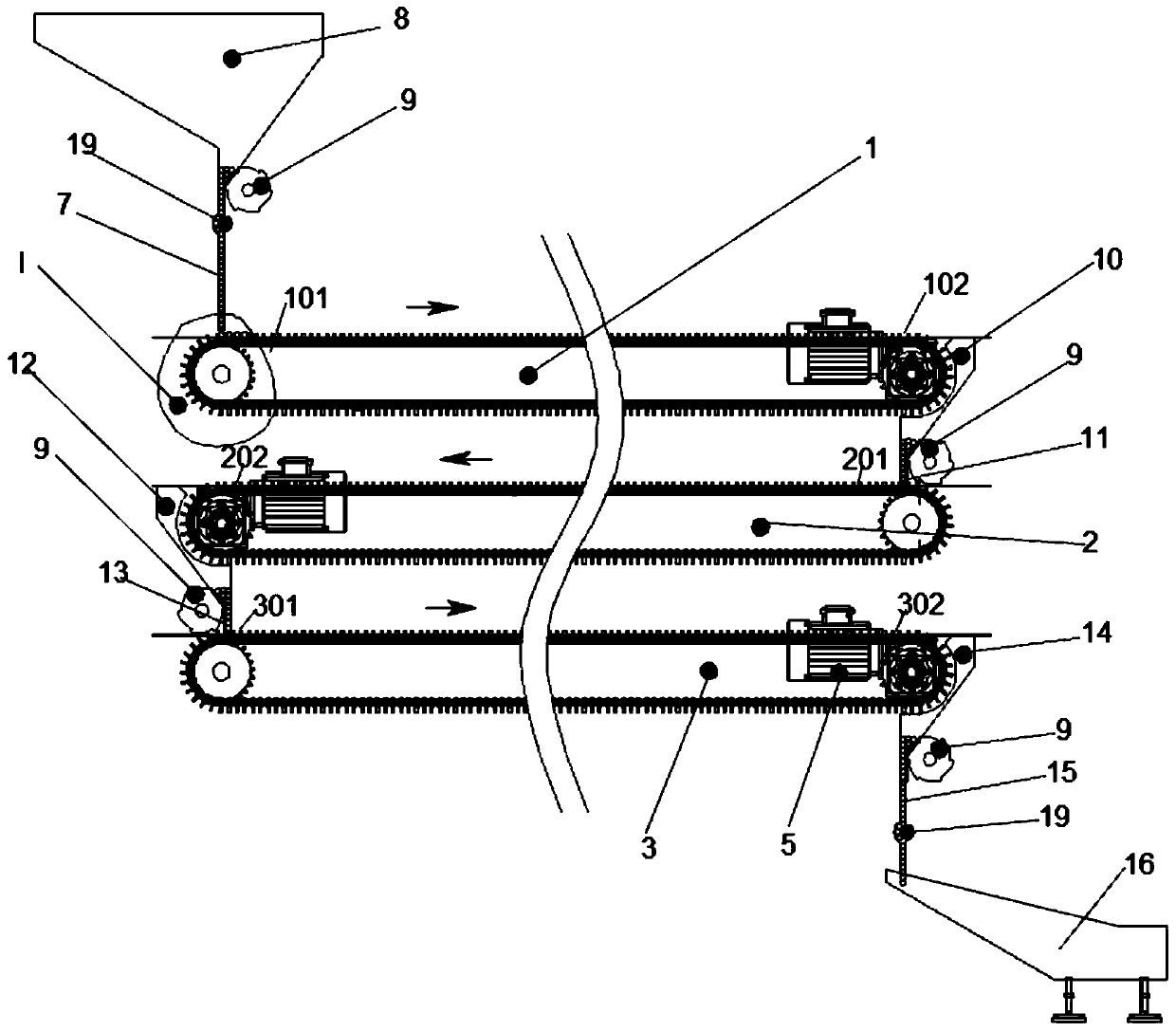 Continuous microwave paper straw rolling drying and sterilizing equipment and working method thereof