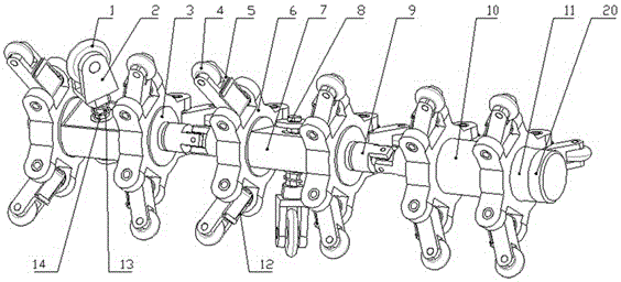 A miniature spiral pipeline robot