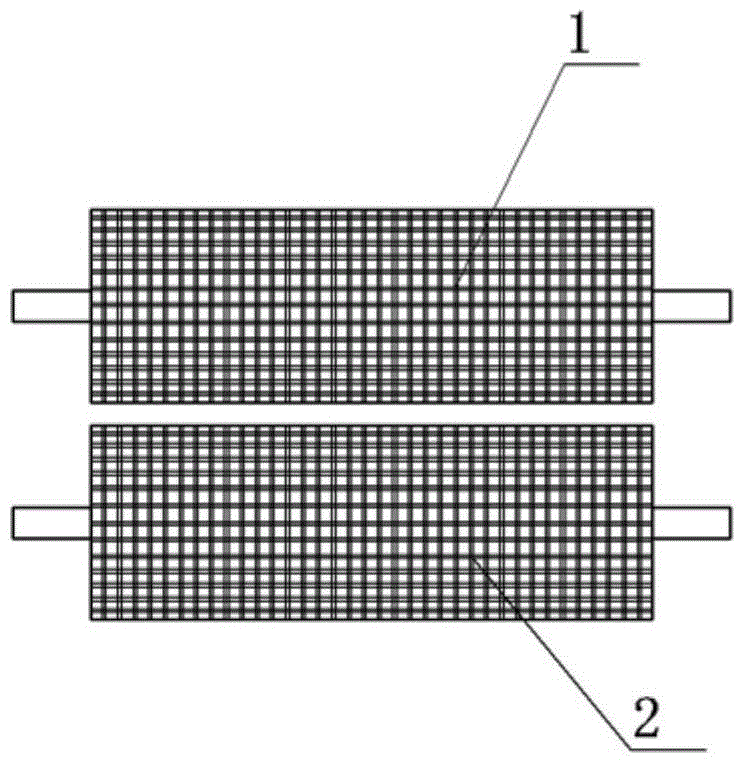 Surface grinding method of brake ribbon of automobile