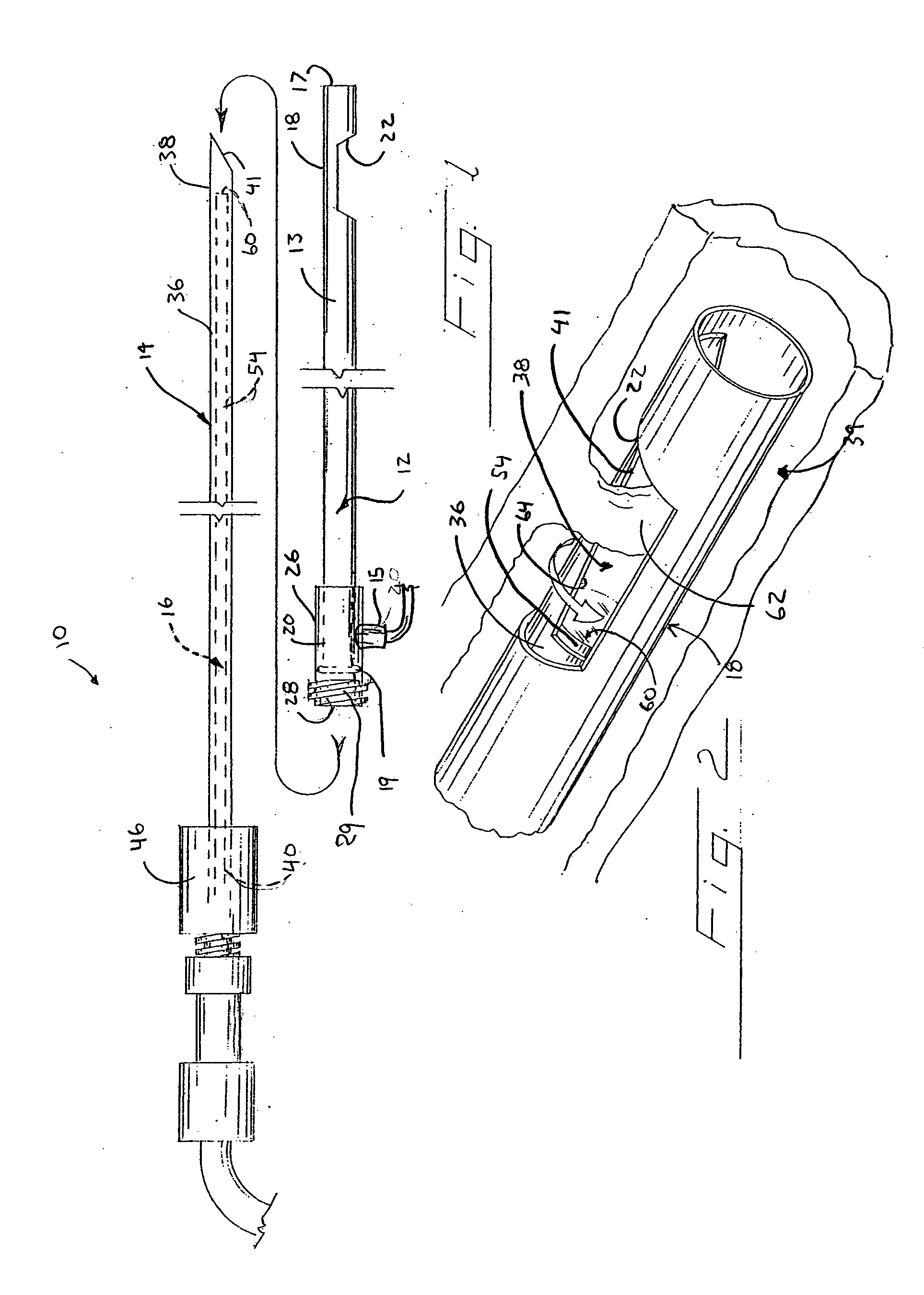 Biopsy device with viewing assembly