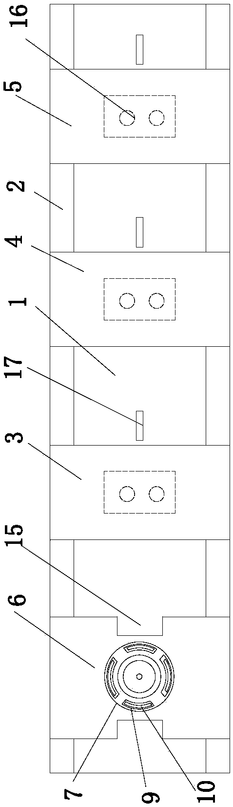 A motor automatic assembly line