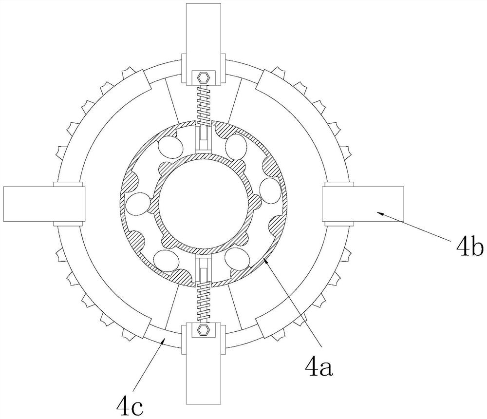 A broken stone processing equipment for bridge engineering construction which is changed from throwing to accelerated crushing