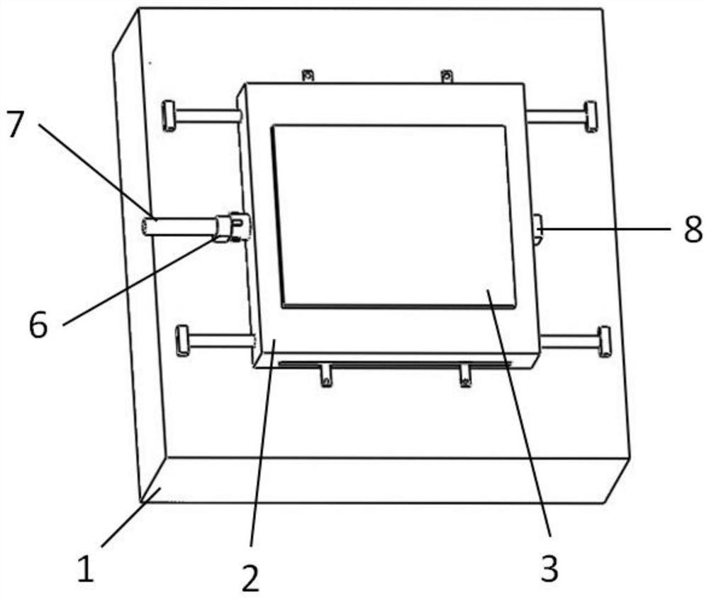 Novel electronic component thermal resistance test fixture