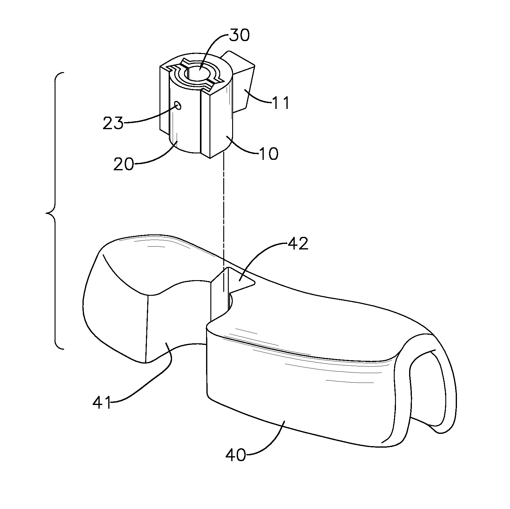 Positioning device for bone drilling