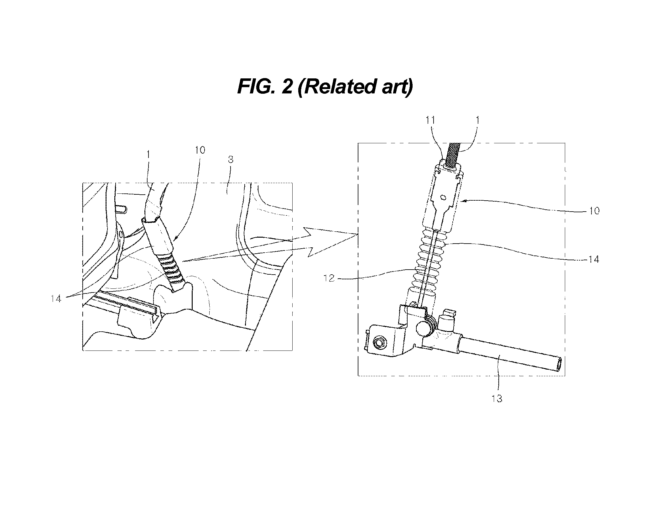 Apparatus for mounting seat belt to vehicle body