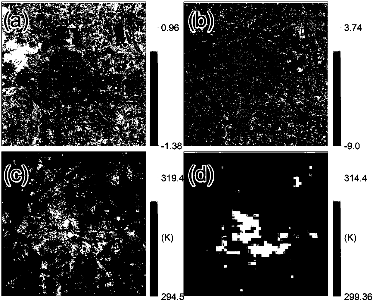 Remote-sensing surface temperature downscaling algorithm