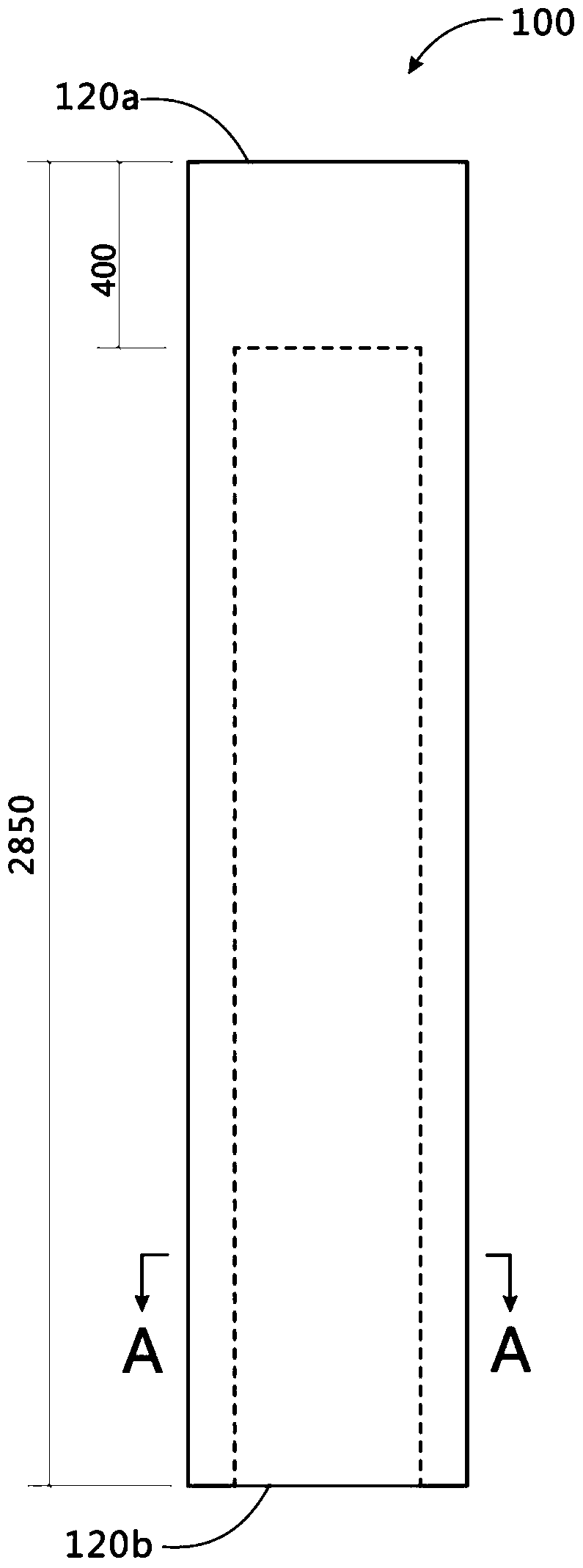 Frame-shear wall structure and its construction method based on the assembly of strip prefabricated concrete wall panels with grooves on three sides