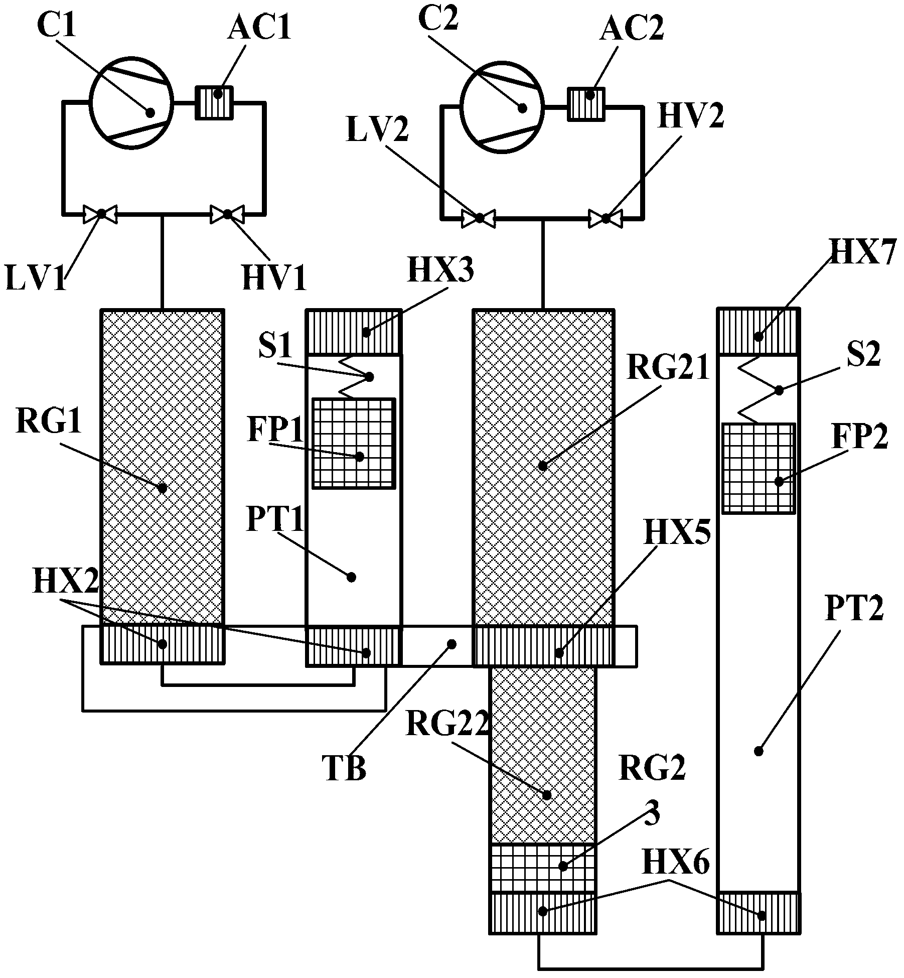 Free-piston pulse tube refrigerator using all-carbon aerogel regenerative filler