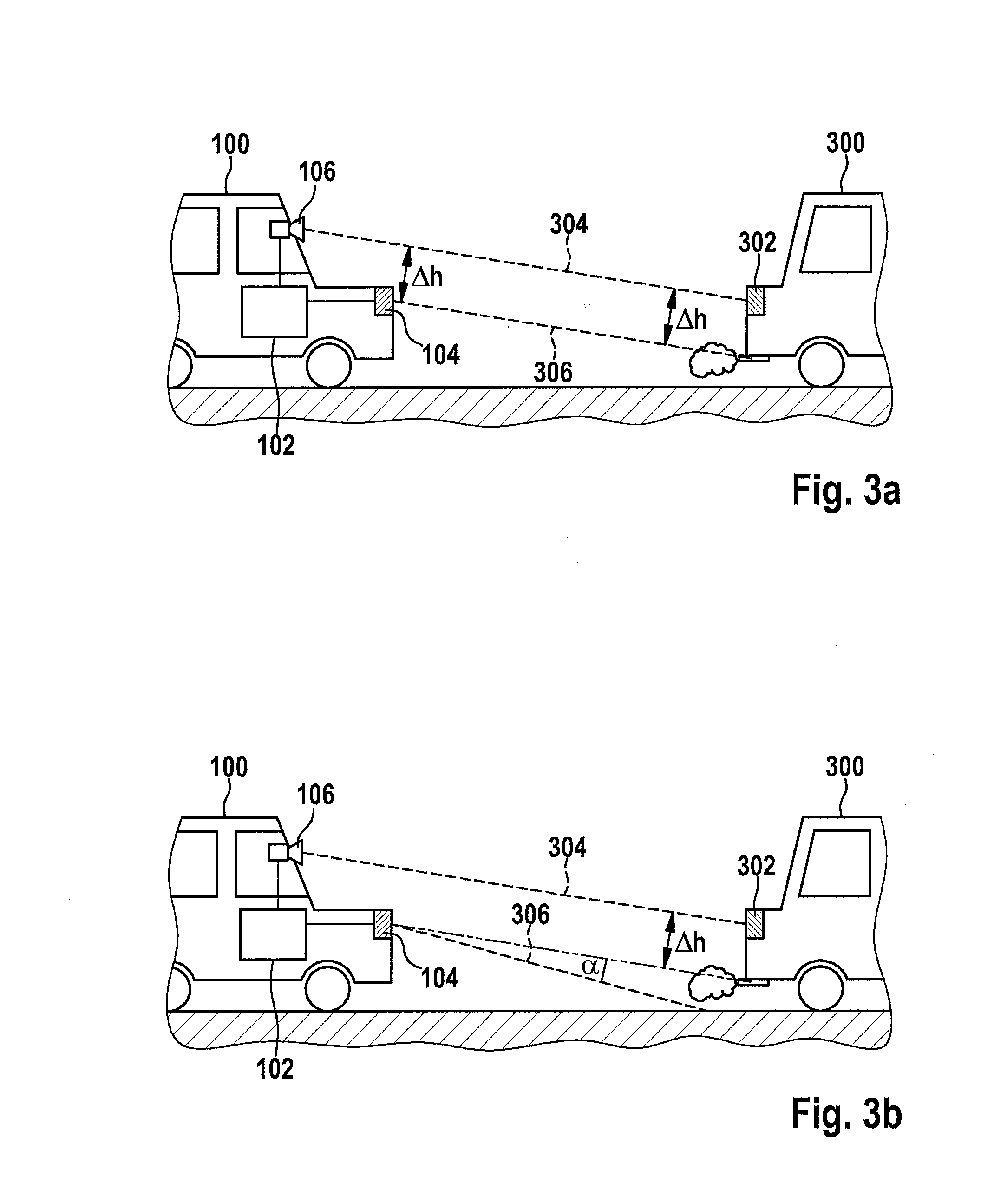 Method and control unit for adapting an upper headlight beam boundary of a light cone