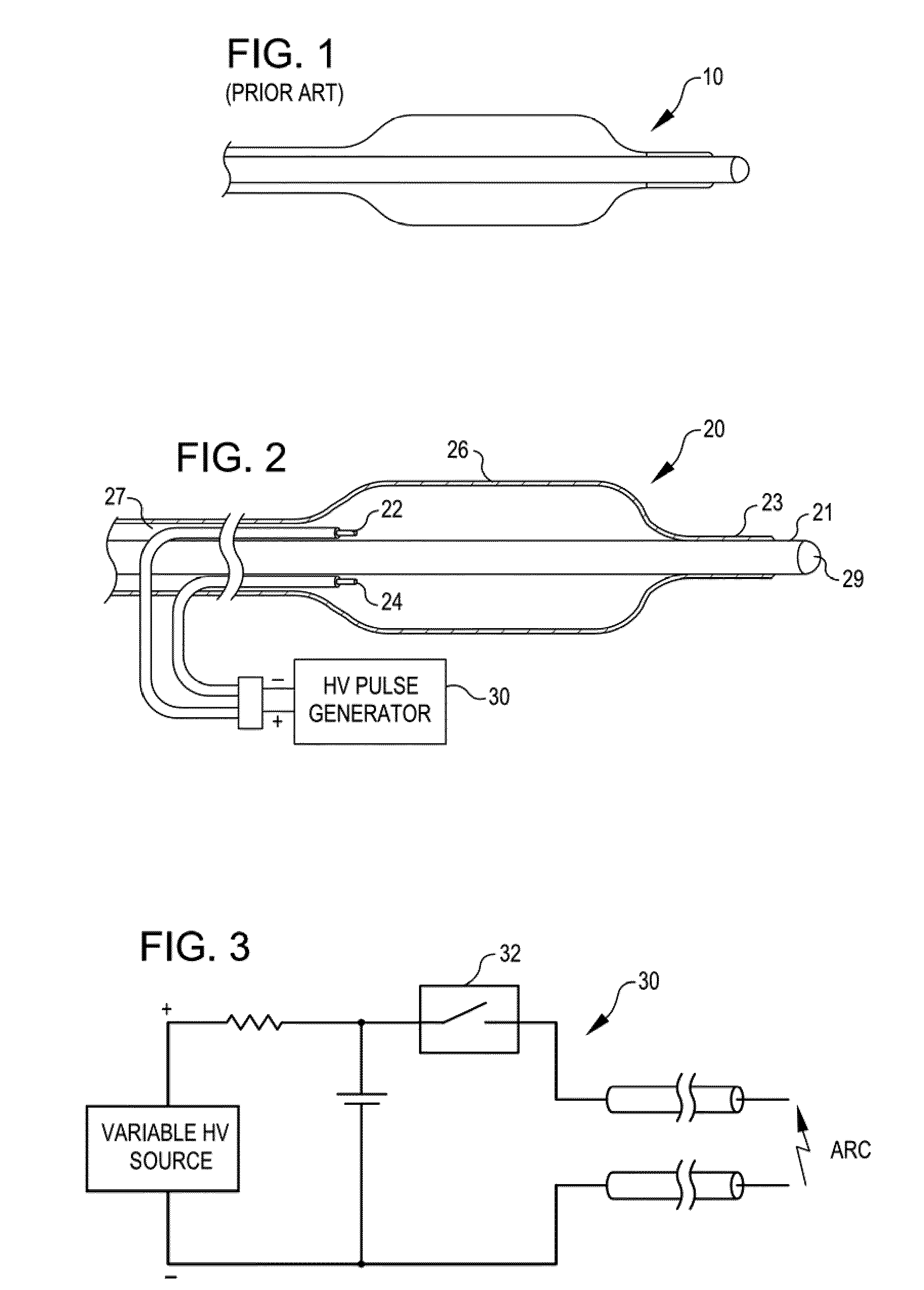 Method of providing embolic protection and shockwave angioplasty therapy to a vessel