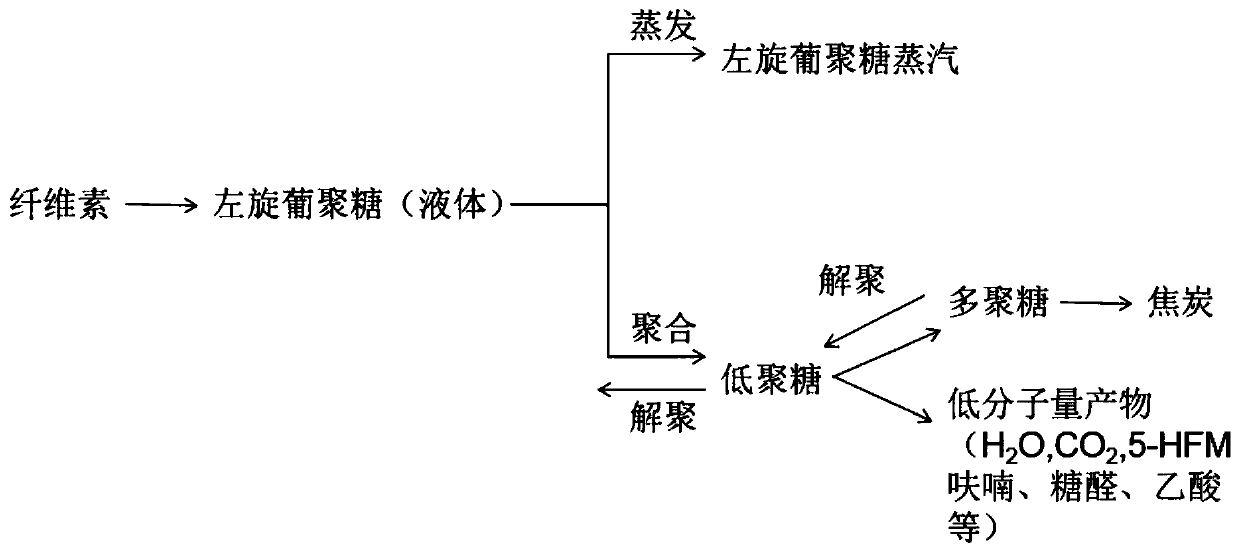 System and method for preparing bio-oil rich in levoglucosan