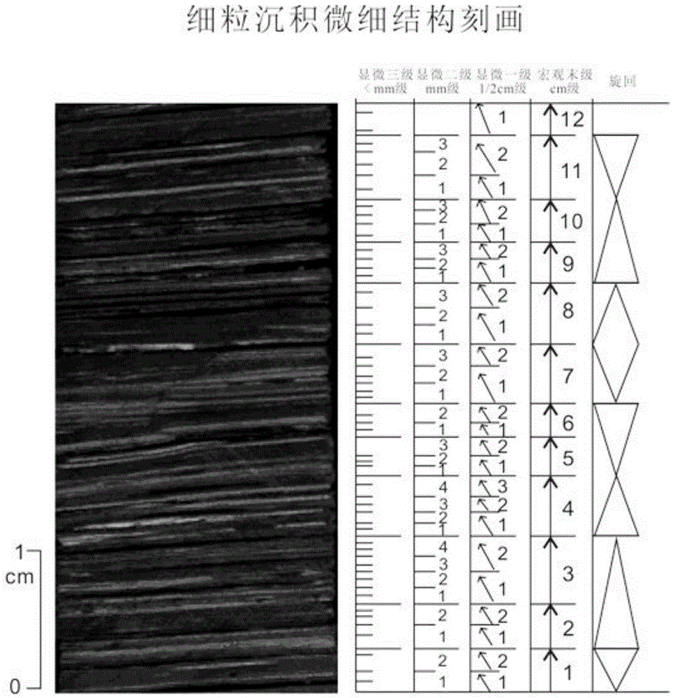 Method for describing coal-measures fine-grained sediment structure