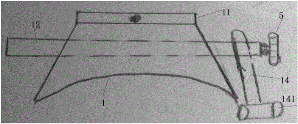 Tibial tuberosity traction nail embedding guider