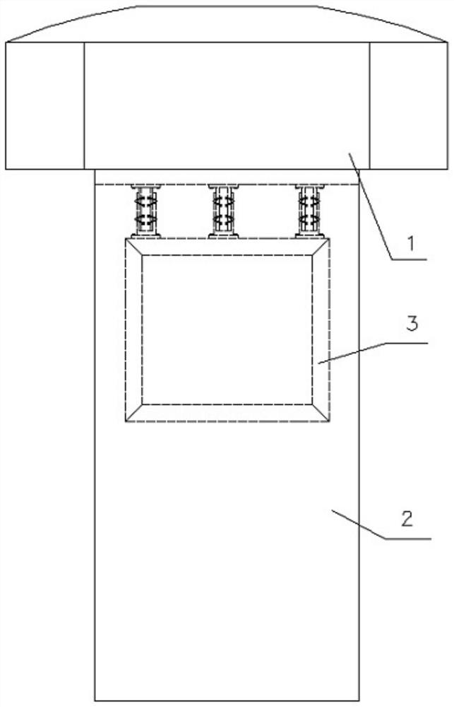 Physical radiation therapy equipment overlapping device