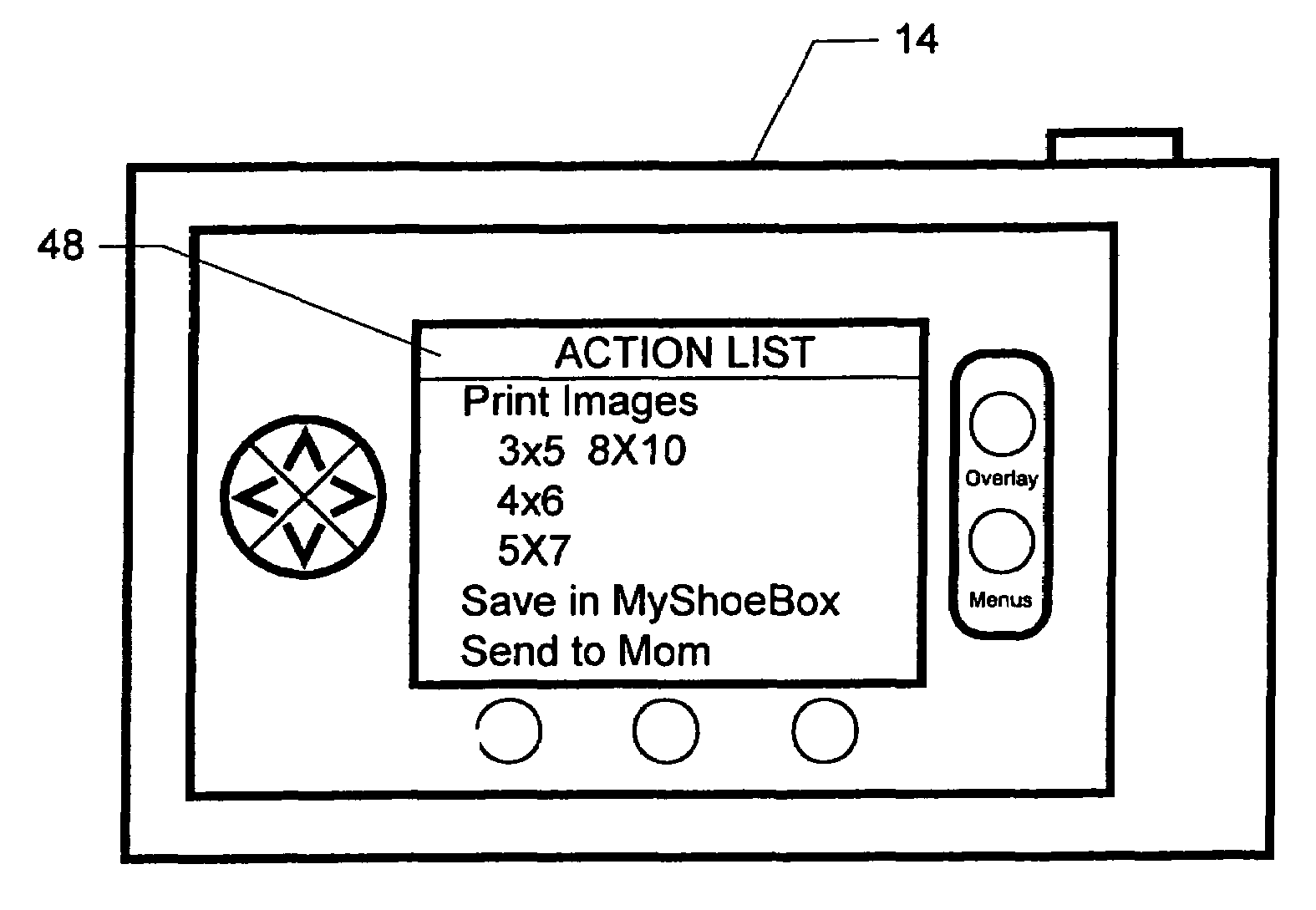 Method and system for selecting actions to be taken by a server when uploading images