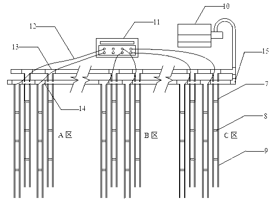 Electroosmosis electrode and electroosmosis draining system thereof