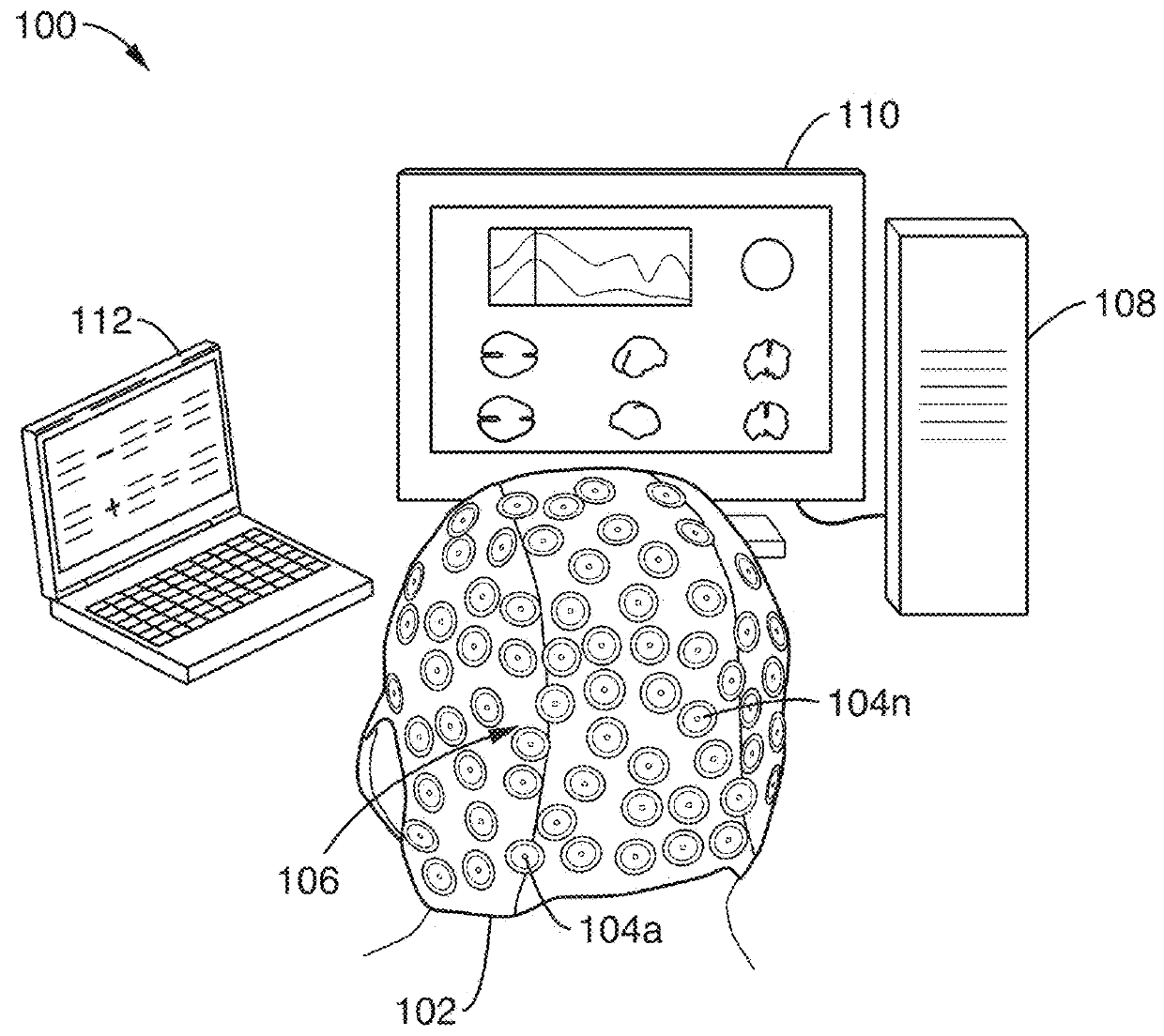 Ultra-dense electrode-based brain imaging system