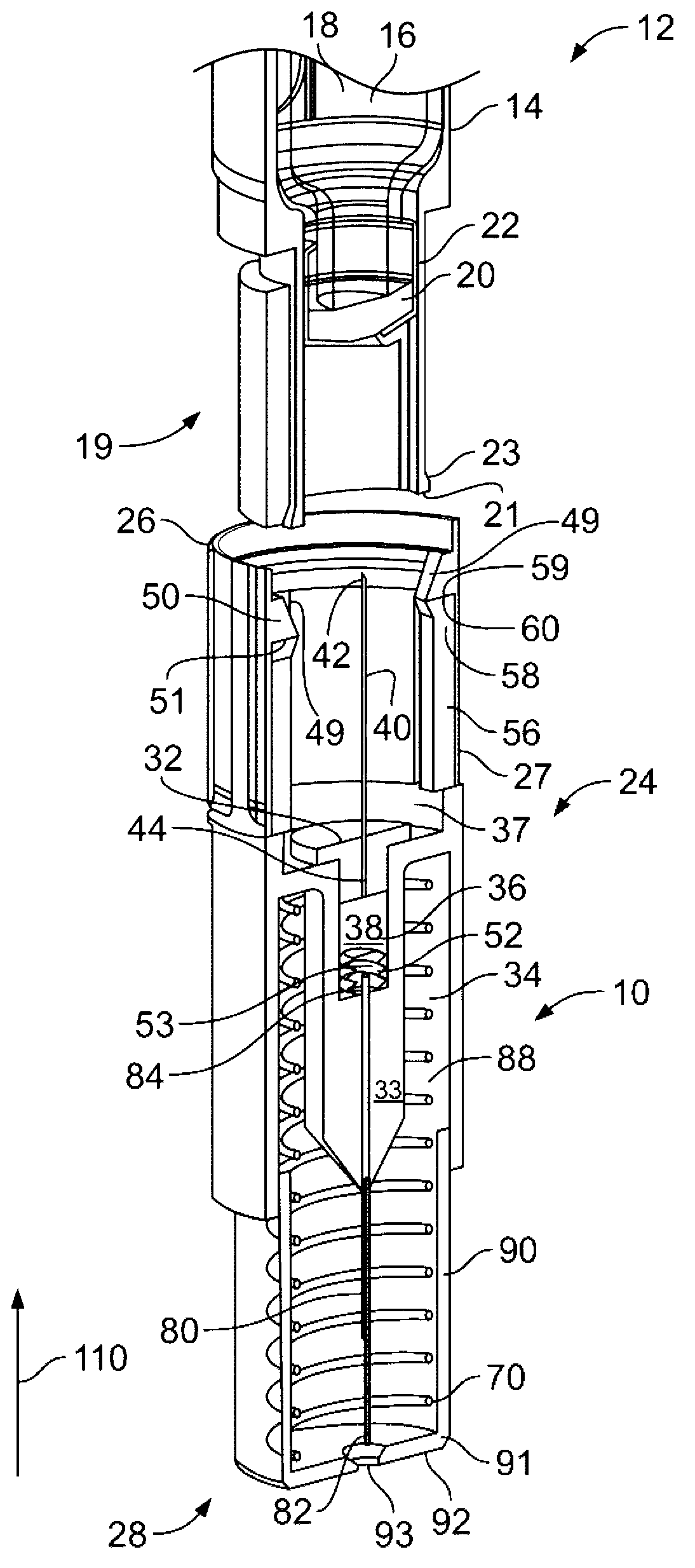 Medicated module with interlock - Eureka | Patsnap