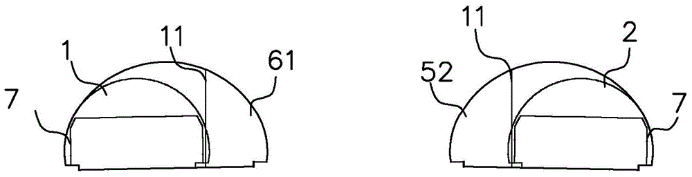 A Two-Line Tunnel Based on Reversible Complementary Ventilation