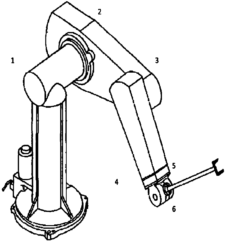 Disturbance rejection mechanical arm repeating motion planning method with saturation characteristic