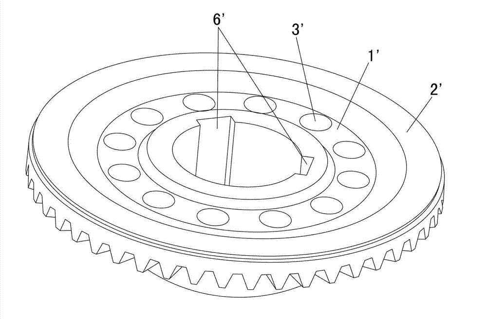 Riveting tool and method for mounting bevel gear components by same