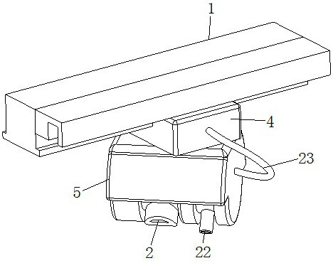 An industrial park intelligent security monitoring device and its control method