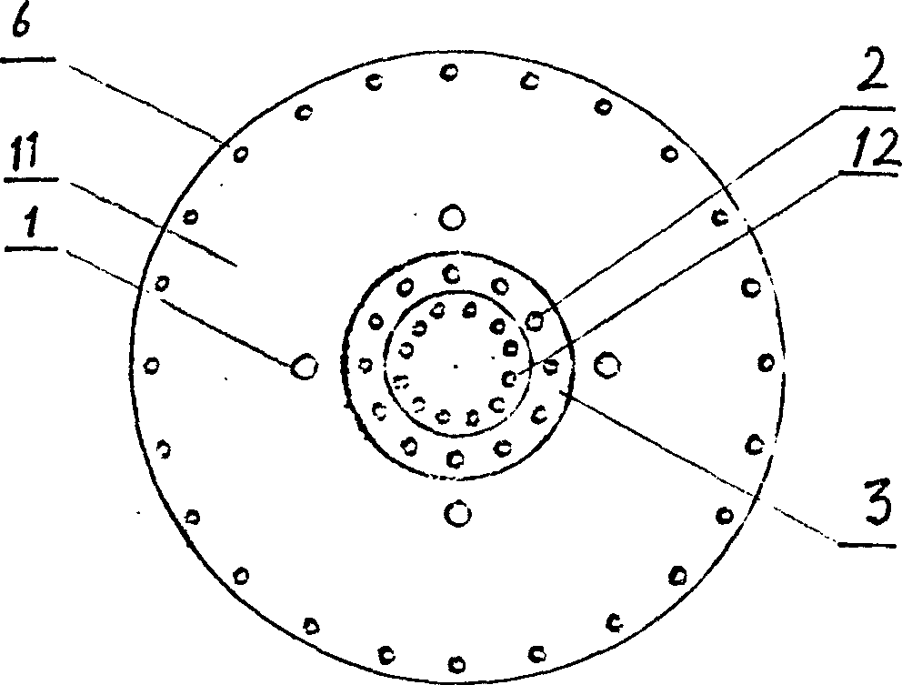 Domestic gas burner