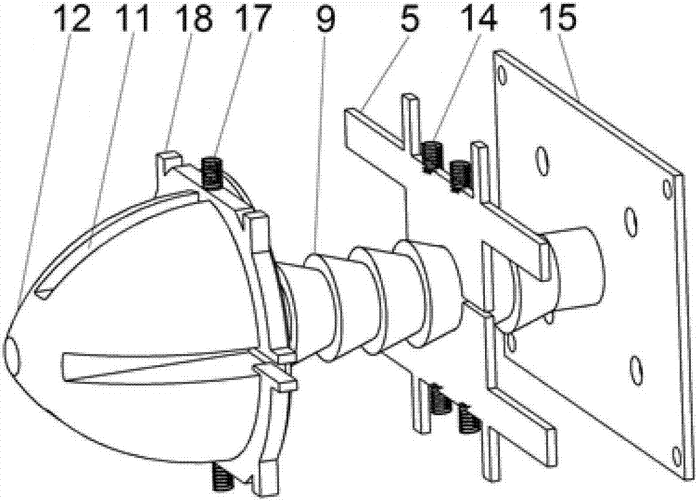 Deviation prevention energy absorption locking device