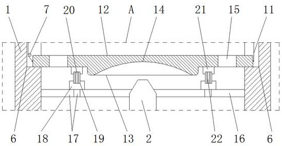 Self-cleaning particulate matter purification device for chemical waste gas treatment