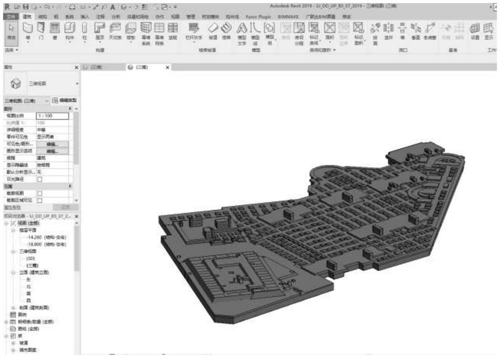 Efficient revit-based complex piled raft foundation parameterization deepening design method