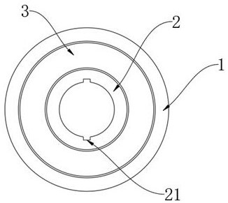 Sealed bearing capable of rotating flexibly