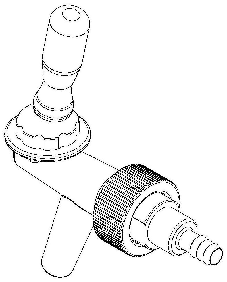 Beer outlet valve of beer machine