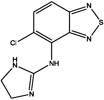 Tizanidine hydrochloride sustained-release preparation, preparation process and uses thereof