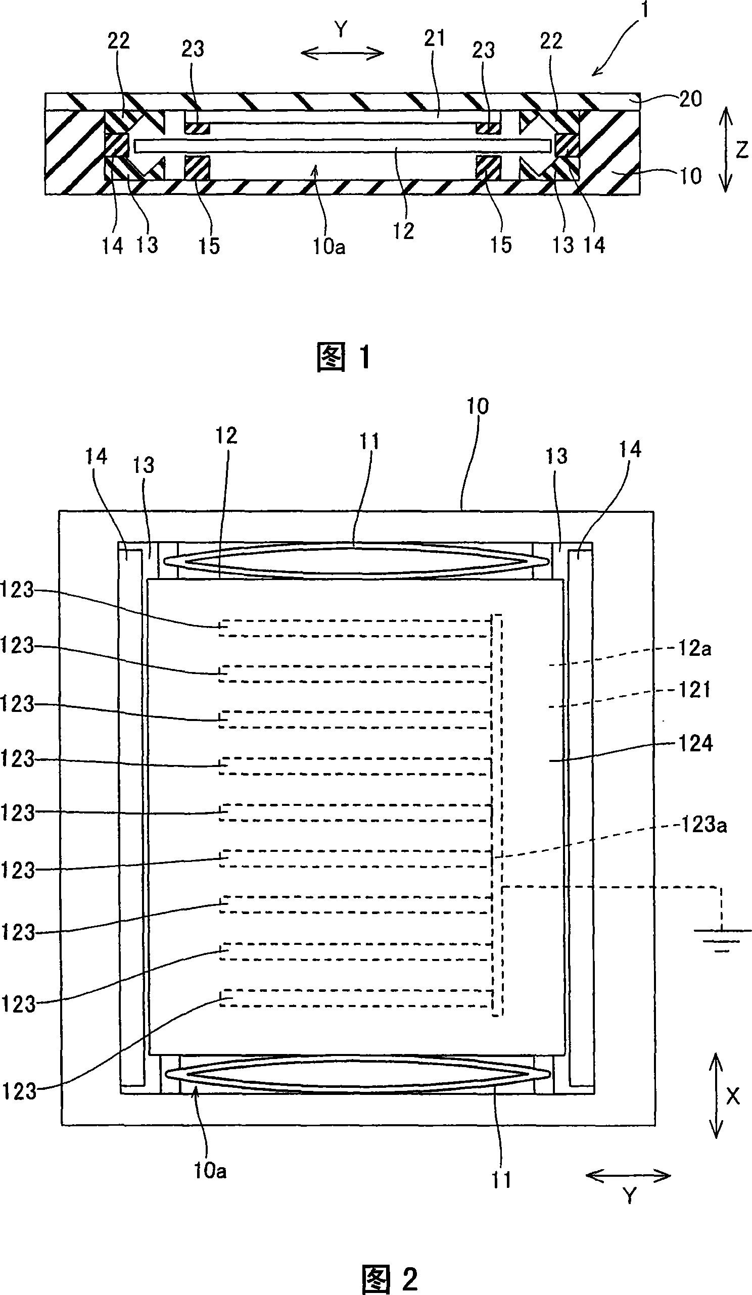 Electrostatic operating apparatus