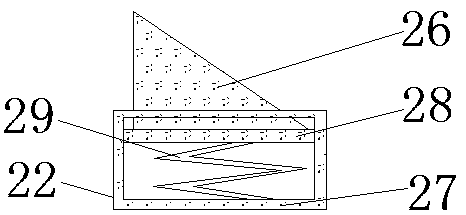 Livestock feed stirring device for animal husbandry