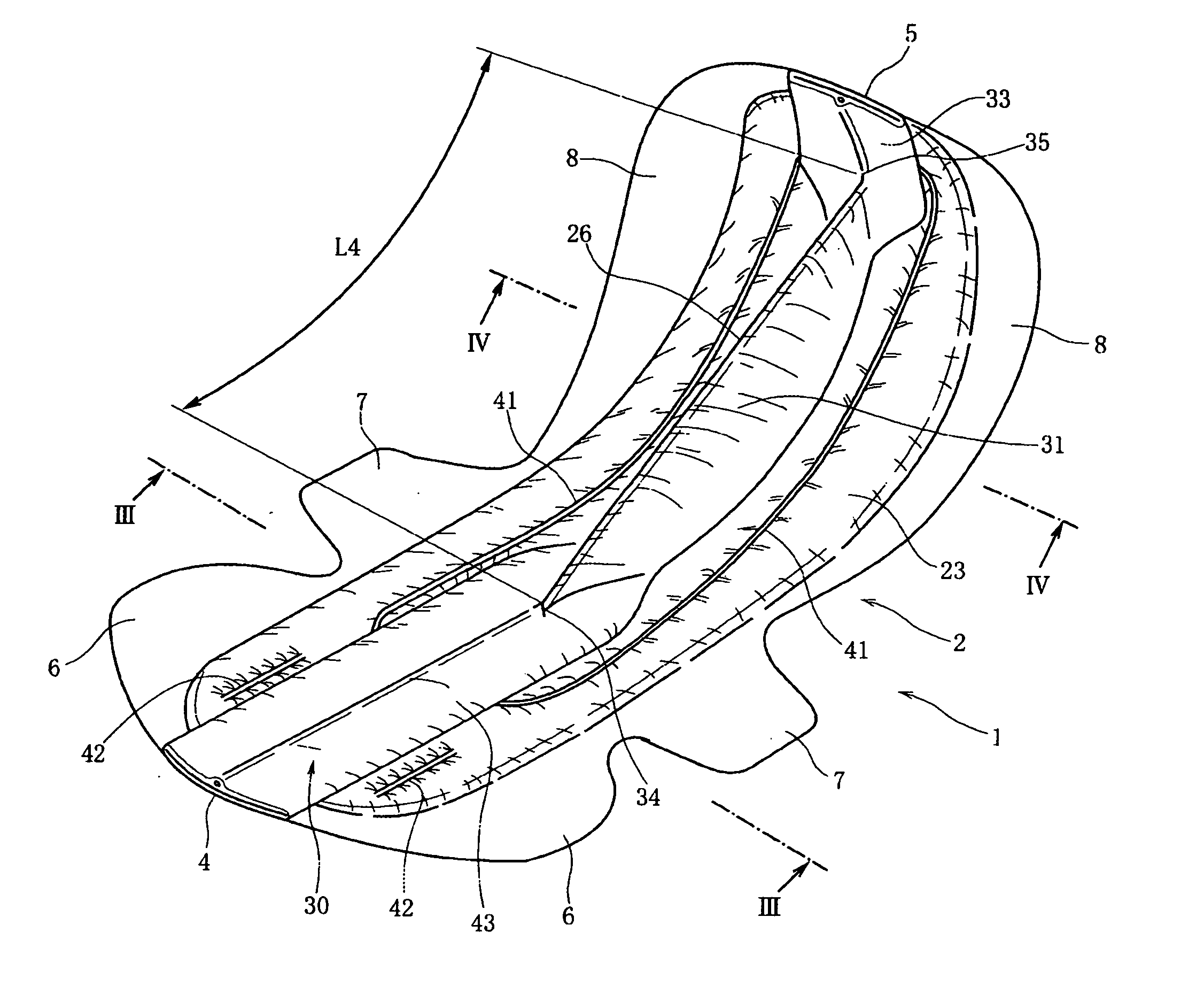 Sanitary napkin