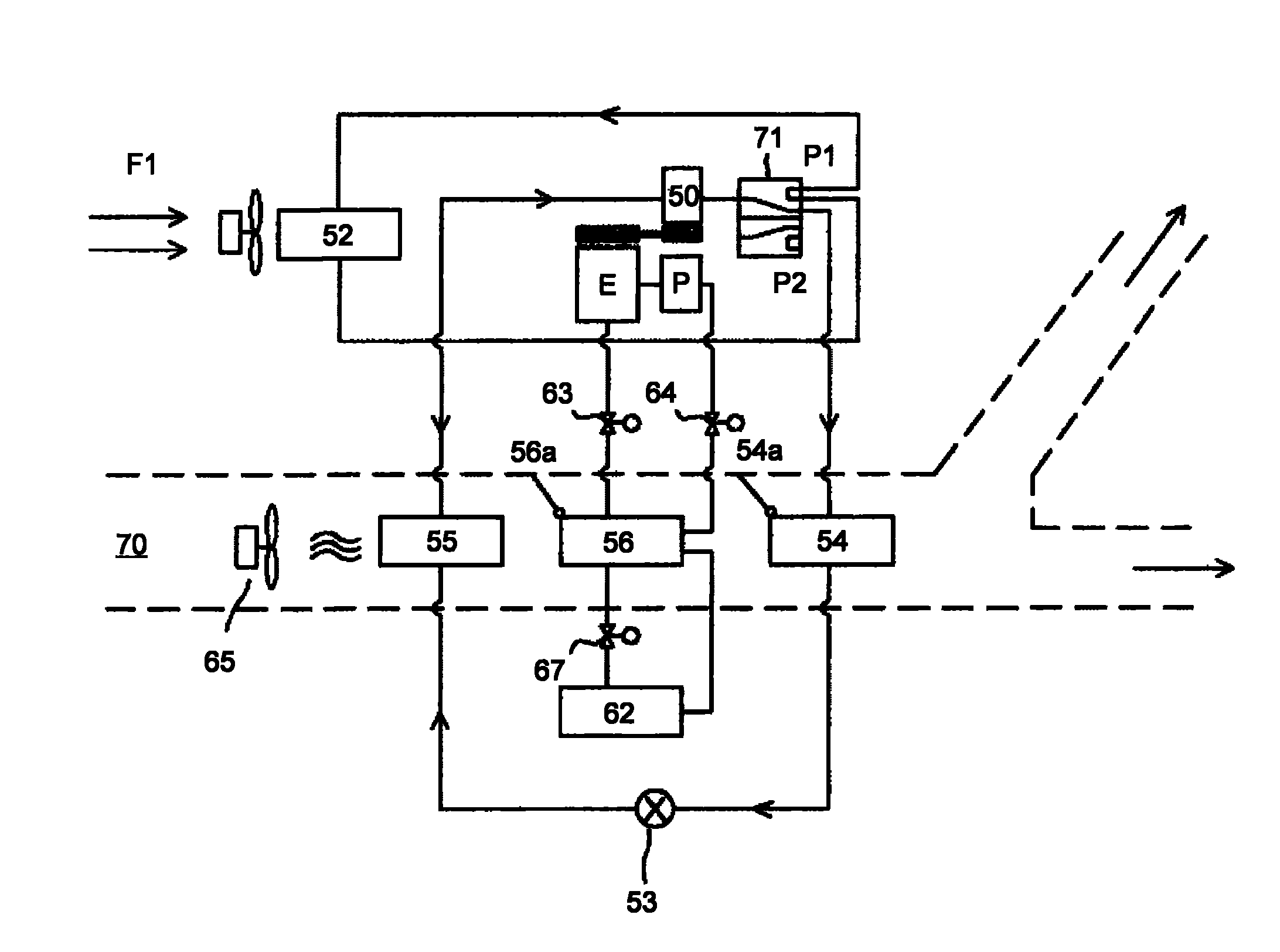 Heat-recovery vehicle air conditioner