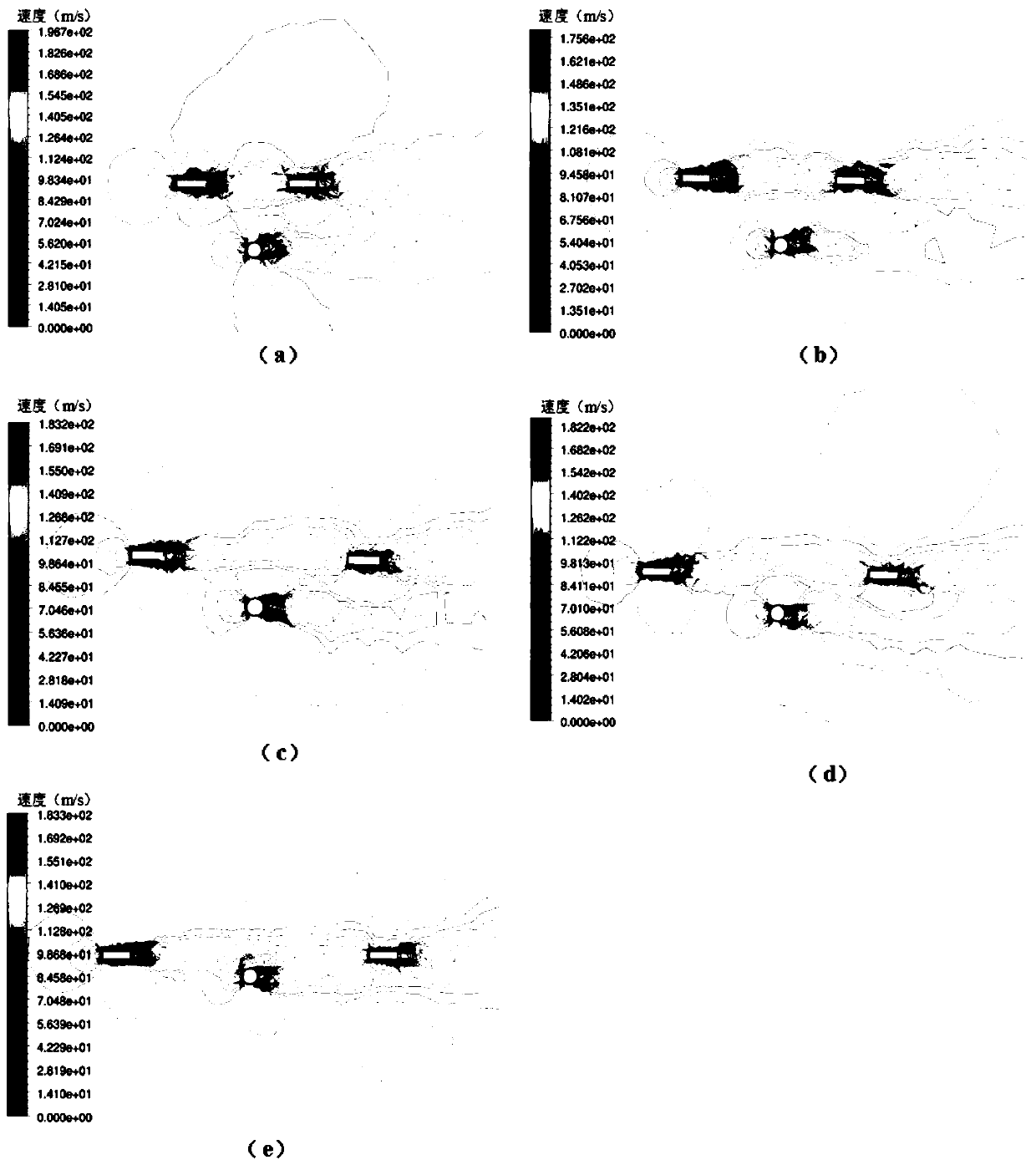 Pantograph unsteady characteristic analysis method based on sliding plate spacing