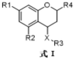 Benzodihydropyran compound with anti-hepatitis B virus and anti-coronavirus effect