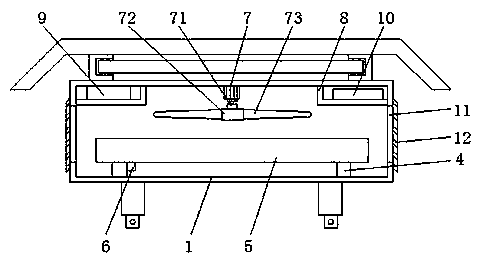 Street lamp and brightening centralized control terminal