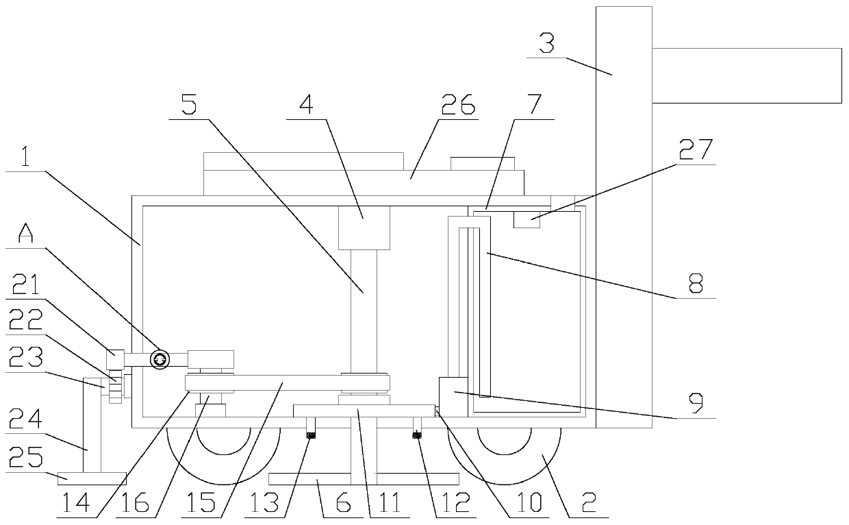 Mowing equipment with high safety and reliability for garden gardening